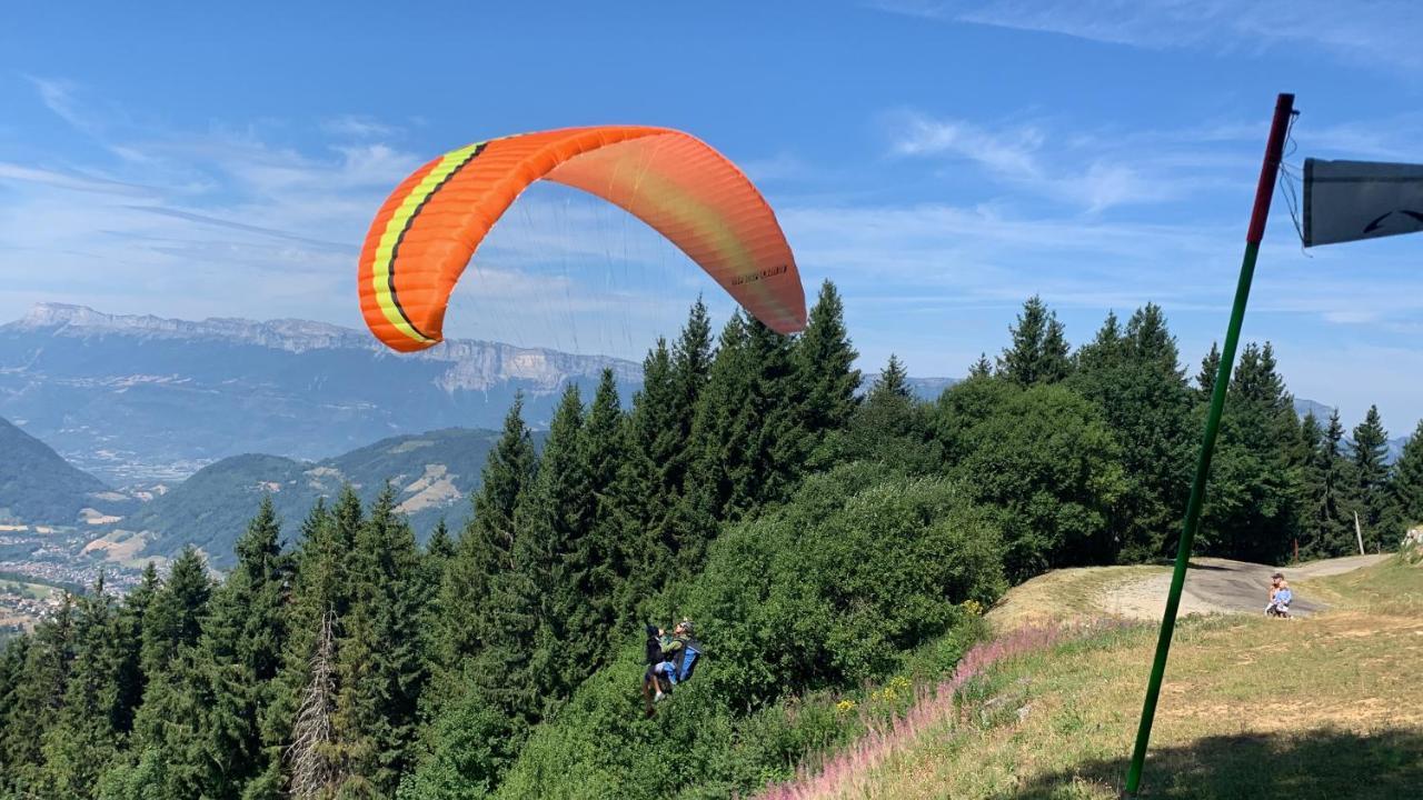 Ski-To-Door Apartment Au Collet D'Allevard Kültér fotó